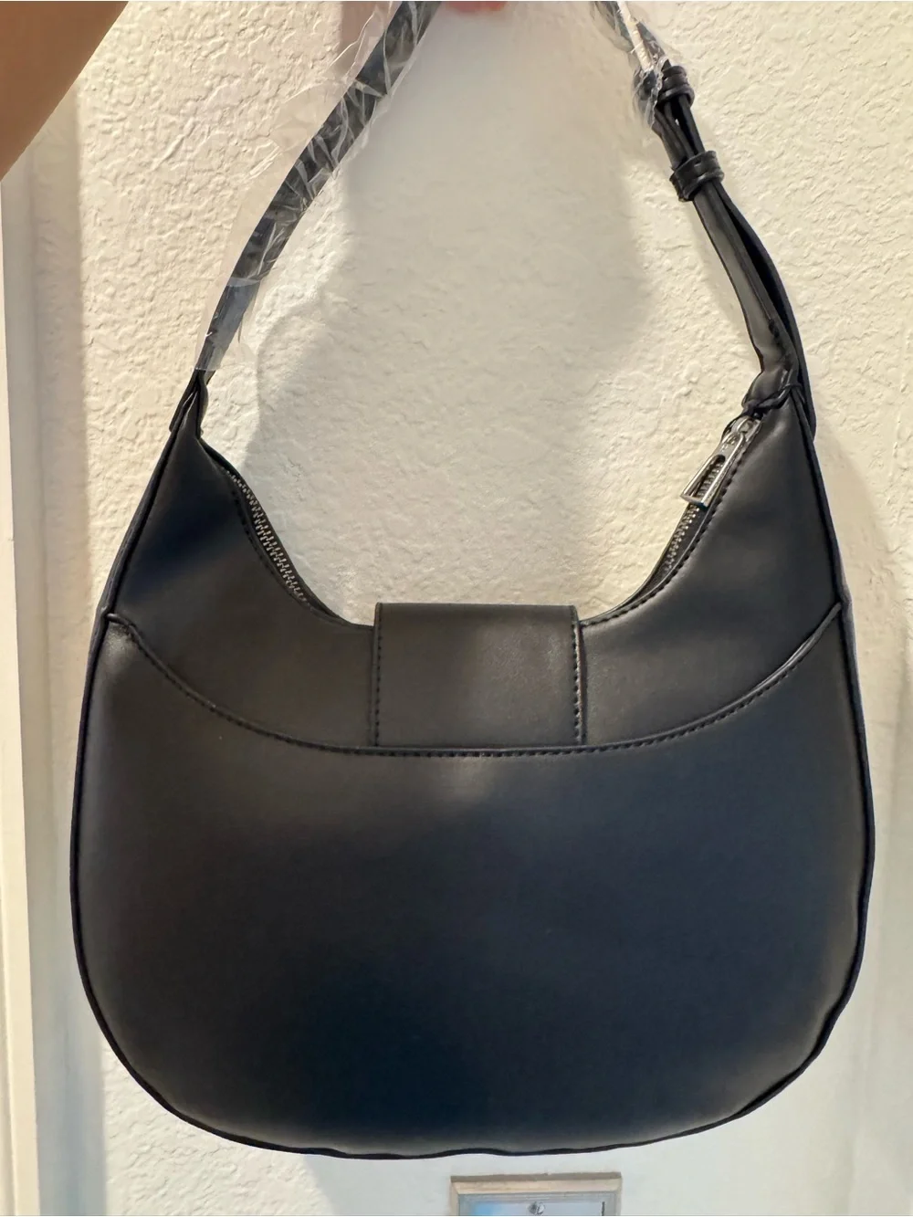 NWT French Connection Charm Ring Enclosure Hobo Bag